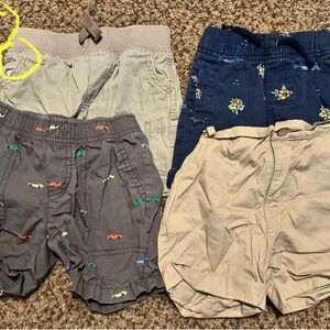 Set of Six Boys' Shorts in Various Colors
